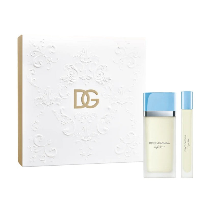 D&G LIGHT BLUE EDT 50ML & EDT 10ML SET - Beauty Bar 