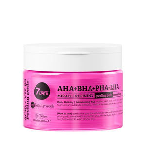 7DAYS MIRACLE REFINING PEELING PADS - 50PCS - Beauty Bar 