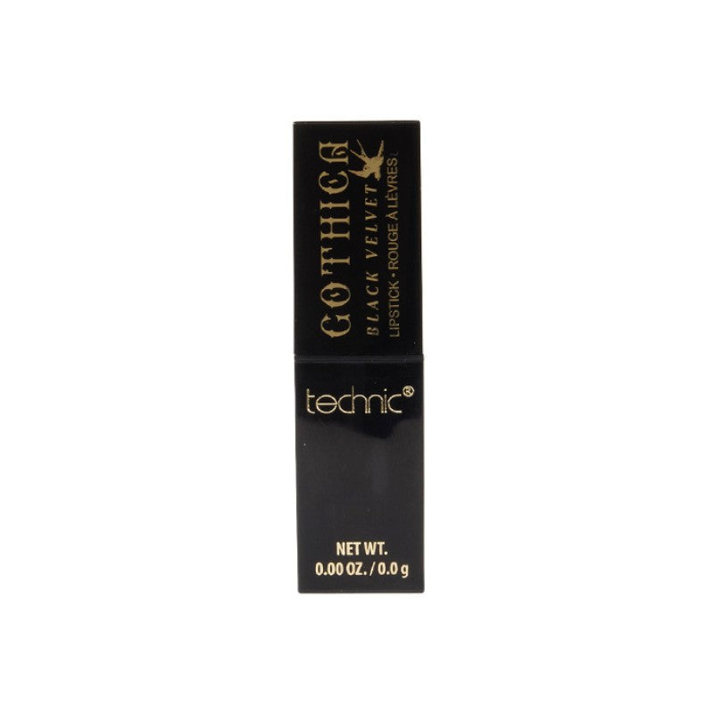 TECHNIC GOTHICA BLACK VELVET MATTE LIPSTICK-BLACK