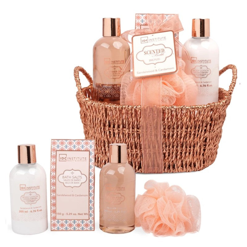 IDC SCENTED BRONZE CARE BASKET 4PCS SET - Beauty Bar 