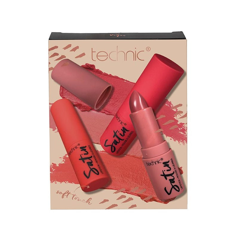 TECHNIC SATIN LIPSTICK SET 23 - Beauty Bar 