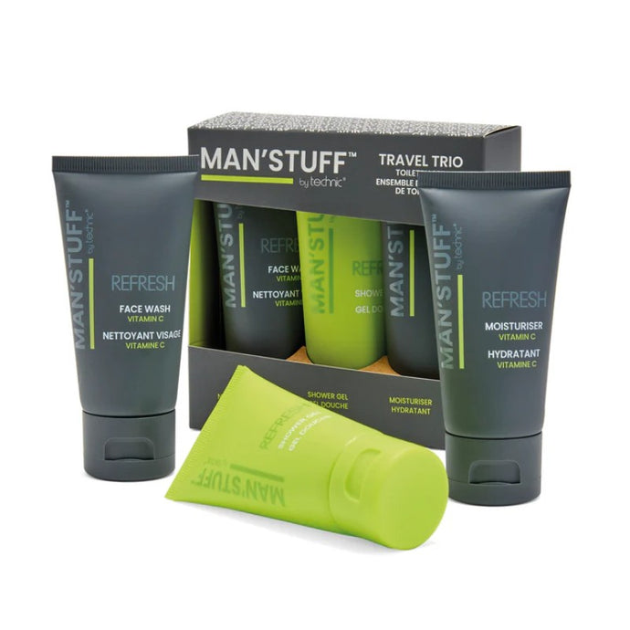 TECHNIC MAN'STUFF TRAVEL TRIO SET - Beauty Bar 
