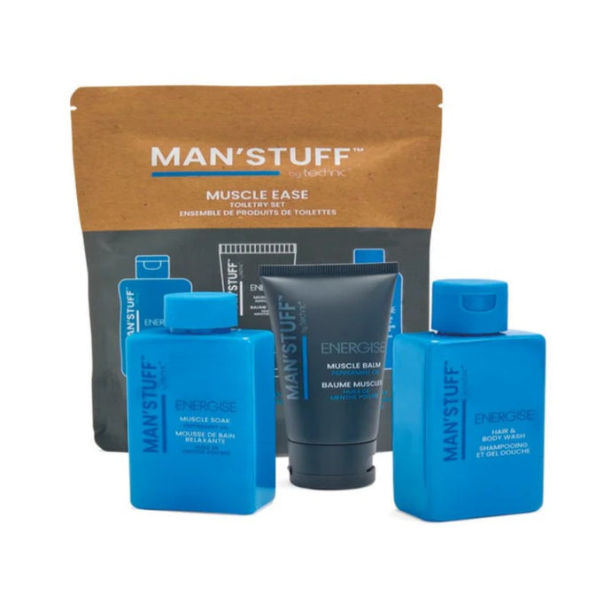 TECHNIC MAN'STUFF MUSCLE EASE KIT SET - Beauty Bar 