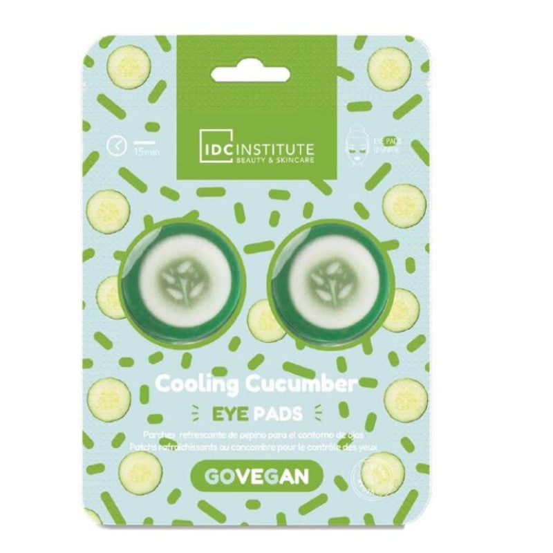 IDC VEGAN CUCUMBER EYE PADS - Beauty Bar 