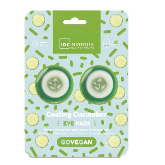 IDC VEGAN CUCUMBER EYE PADS - Beauty Bar 