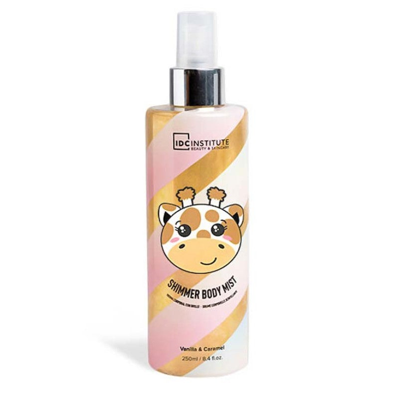 IDC CUTE ANIMALS SHIMMER GIRAFFE MIST 250ML - Beauty Bar 