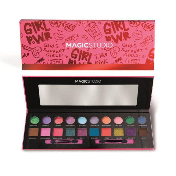 IDC MAGIC STUDIO EYESHADOW PALETTE(20 SHADES & APPLICATOR) SET 23 - Beauty Bar 