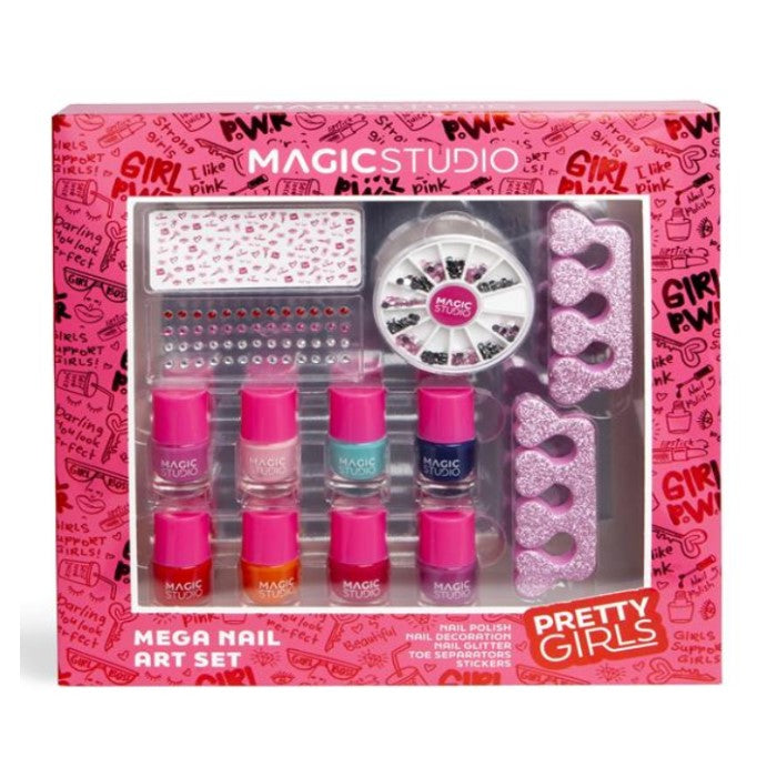 IDC MAGIC STUDIO PRETTY GIRLS NAIL BOX 12PCS SET 23 - Beauty Bar 