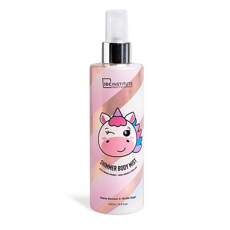 IDC CUTE ANIMALS SHIMMER UNICORN MIST 250ML - Beauty Bar 