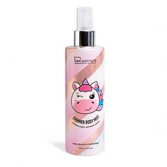 IDC CUTE ANIMALS SHIMMER UNICORN MIST 250ML - Beauty Bar 