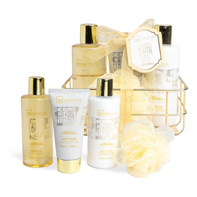 IDC INSTITUTE SCENTED BATH GOLD BATH ESSENTIALS - Beauty Bar 