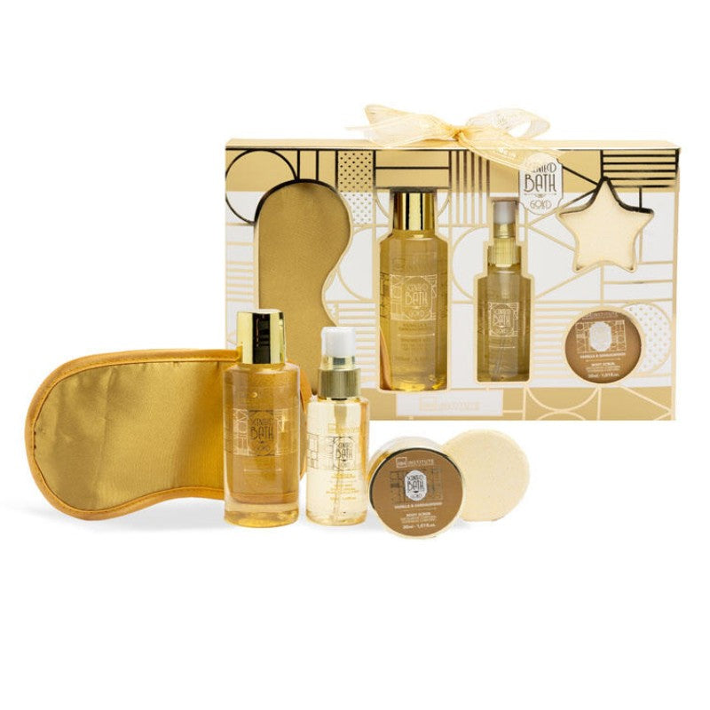 IDC INSTITUTE SCENTED BATH GOLD RELAX ESSENTIALS - Beauty Bar 