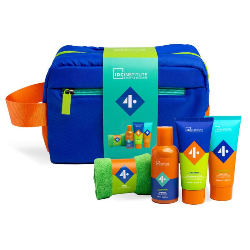 IDC INSTITUTE MEN 4 WASH BAG - Beauty Bar 