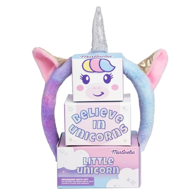 MARTINELIA LITTLE UNICORN HAIRBAND BATH SET 24 - Beauty Bar 