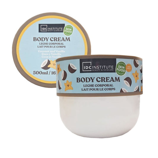 IDC BODY CREAM COCONUT & VANILLA 500G - Beauty Bar 
