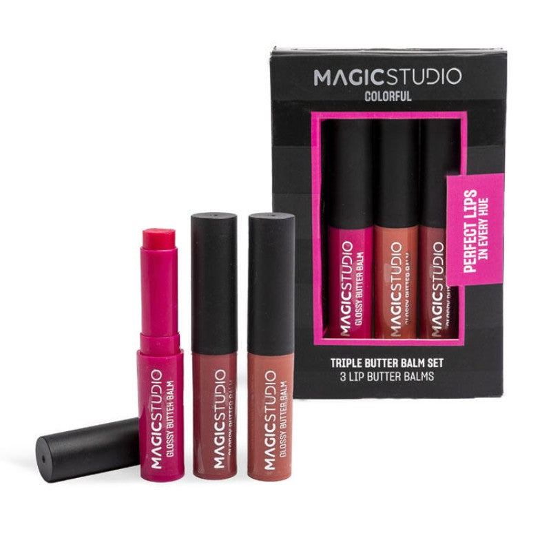 MAGIC STUDIO COLORFUL TRIPLE BUTTER BALM - Beauty Bar 