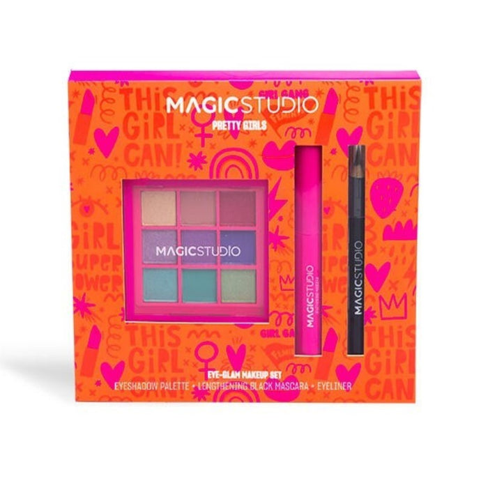 MAGIC STUDIO PRETTY GIRLS EYE-GLAM MAKEUP SET 24 - Beauty Bar 
