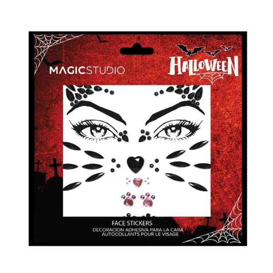 MAGIC STUDIO HALLOWEEN FACE GEMS STICKERS - Beauty Bar 