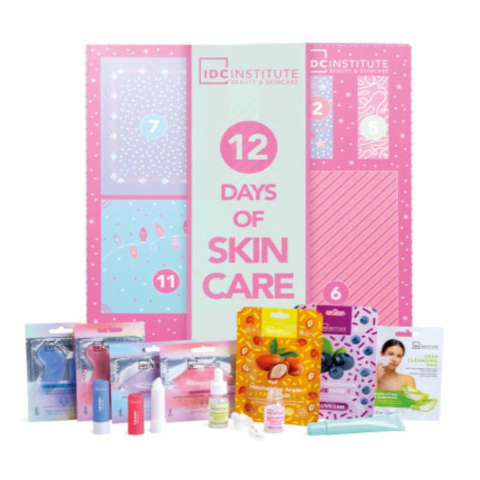 IDC INSTITUTE TREATMENTS ADVENT CALENDAR 12PCS - Beauty Bar 