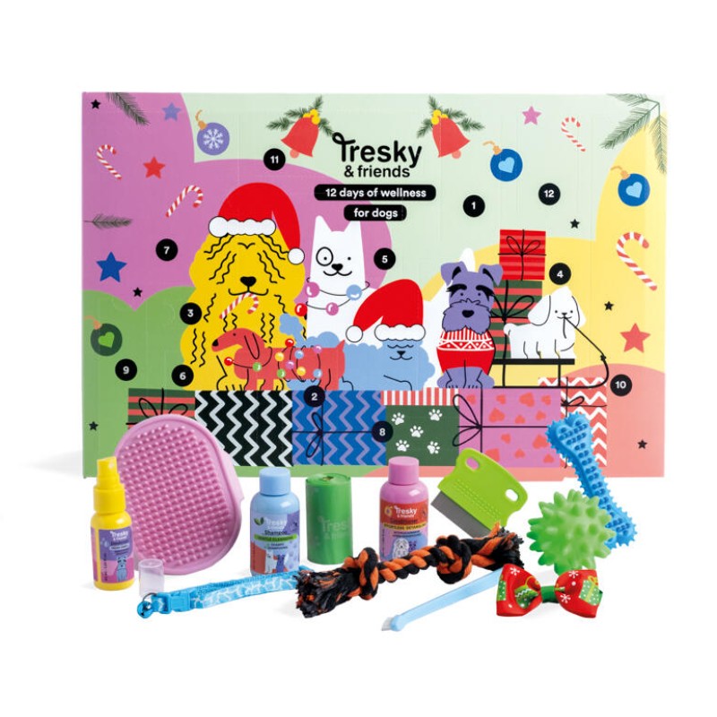 TRESKY & FRIENDS ADVENT CALENDAR 12PCS - Beauty Bar 