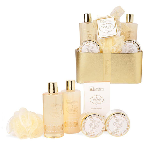 IDC INSTITUTE SCENTED GOLD BASKET 6PCS SET - Beauty Bar 