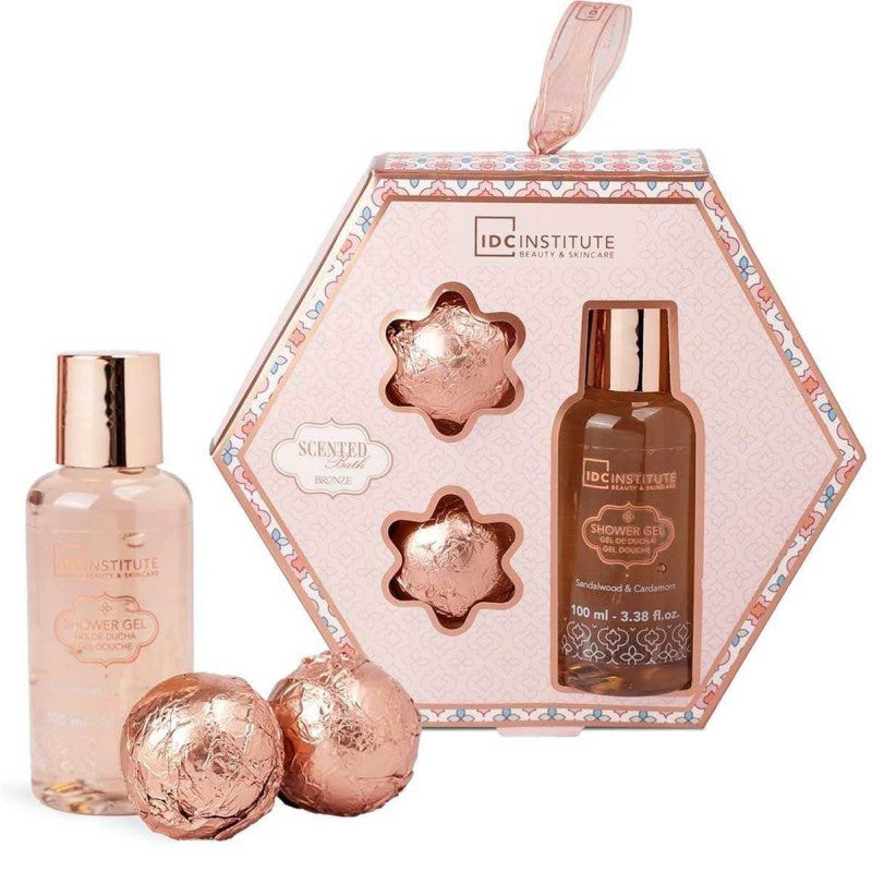 IDC INSTITUTE SCENTED BATH BRONZE 3PCS