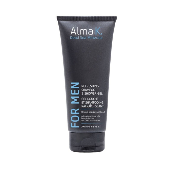 ALMA K MEN REFRESHING SHAMPOO & SHOWER GEL - Beauty Bar 