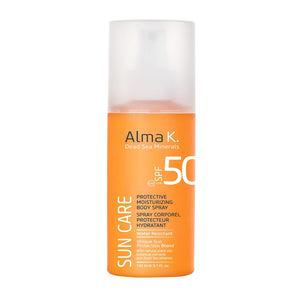 ALMA K PROTECTIVE MOISTURIZING BODY SPRAY SPF50 150ML - Beauty Bar 