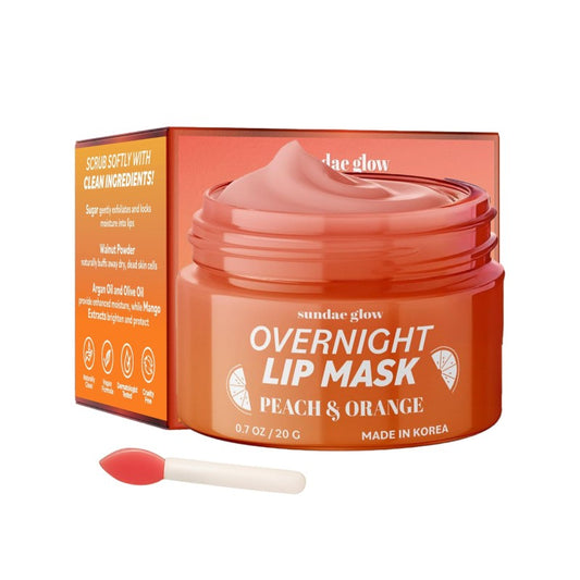 SUNDAE GLOW - LIP MASK PEACH & ORANGE - Beauty Bar 