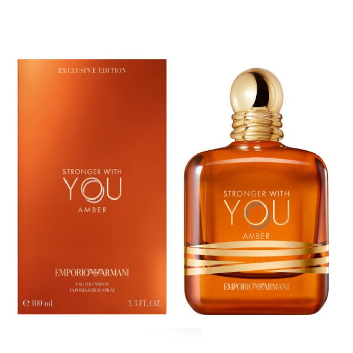 EMPORIO ARMANI STRONGER WITH YOU AMBER  EDP 100ML - Beauty Bar 