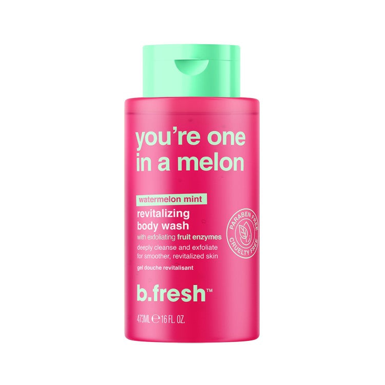 B.FRESH YOU'RE ONE IN A MELON REVITALIZING BODY WASH 437ML - Beauty Bar 