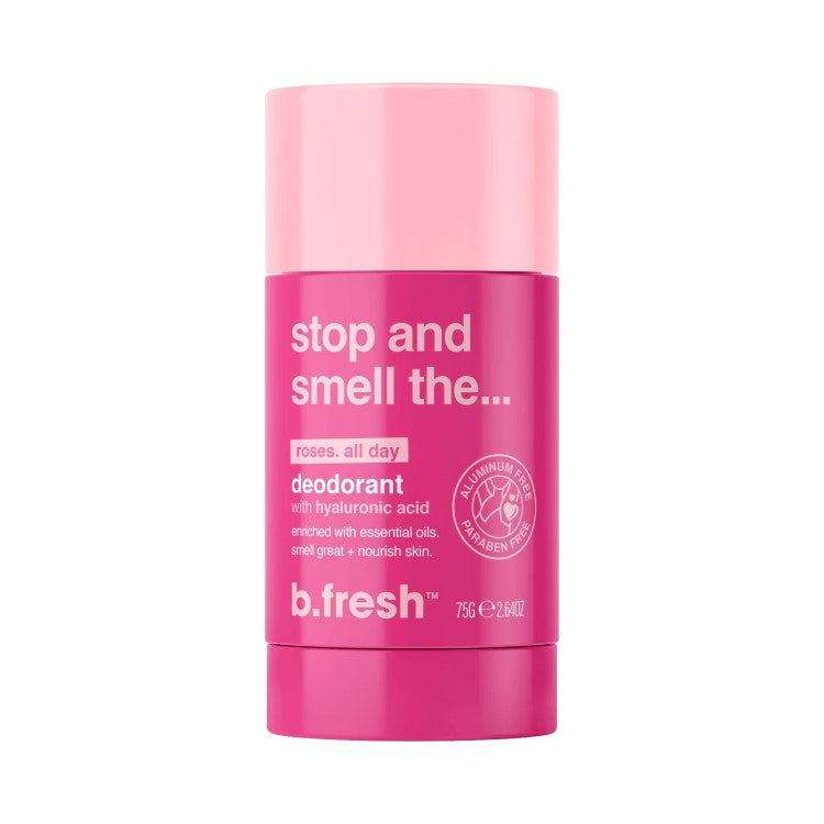 B.FRESH STOP AND SMELL THE ROSES DEODORANT 75G - Beauty Bar 