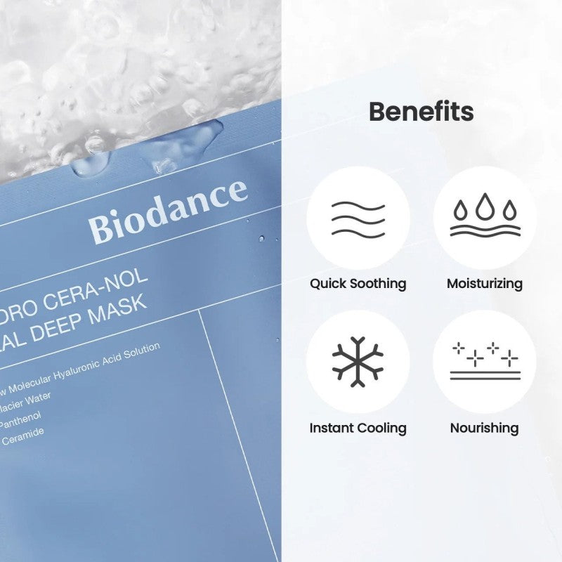 BIODANCE HYDRA CERA-NOL REAL DEEP MASK 1PC - Beauty Bar 