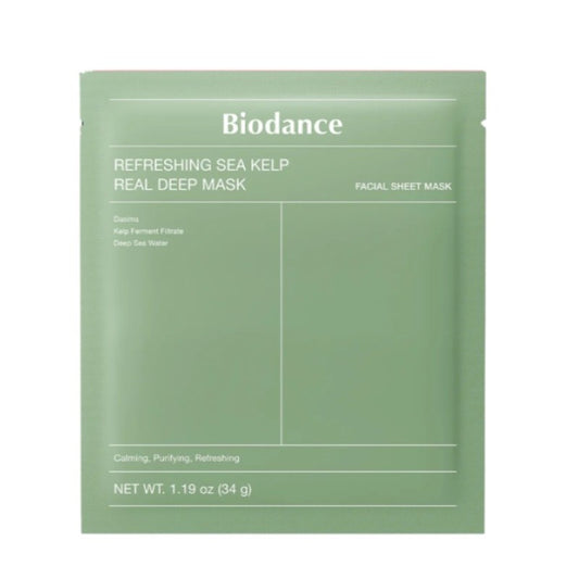 BIODANCE REFRESHING SEA KELP REAL DEEP MASK 1PC