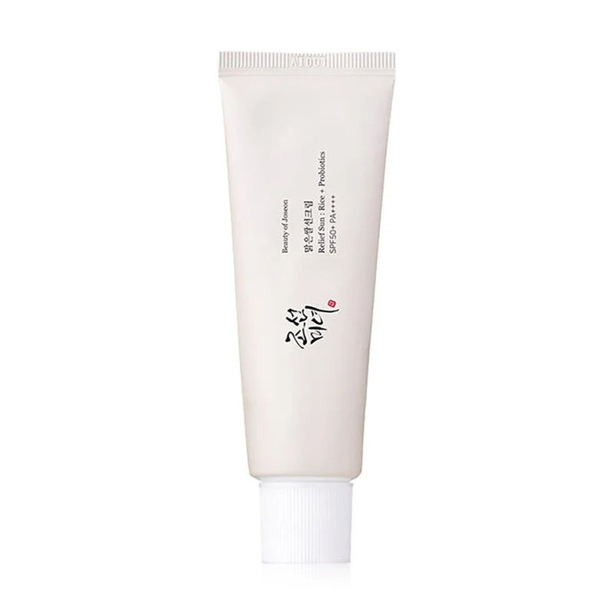 BEAUTY OF JOSEON RELIEF SUNSCREEN SPF50 WIH RICE AND PROBIOTICS 50ML - Beauty Bar 