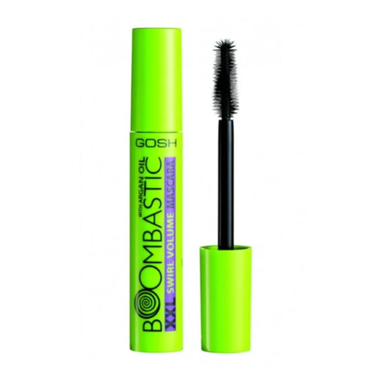 GOSH COPENHAGEN BOMBASTIC SWIRL MASCARA CARBON BLACK SPECTACULAR LENGTH & VOLUME - Beauty Bar 