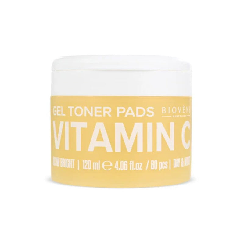 BIOVENE VITAMIN C GLOW BRIGHT GEL TONER PADS