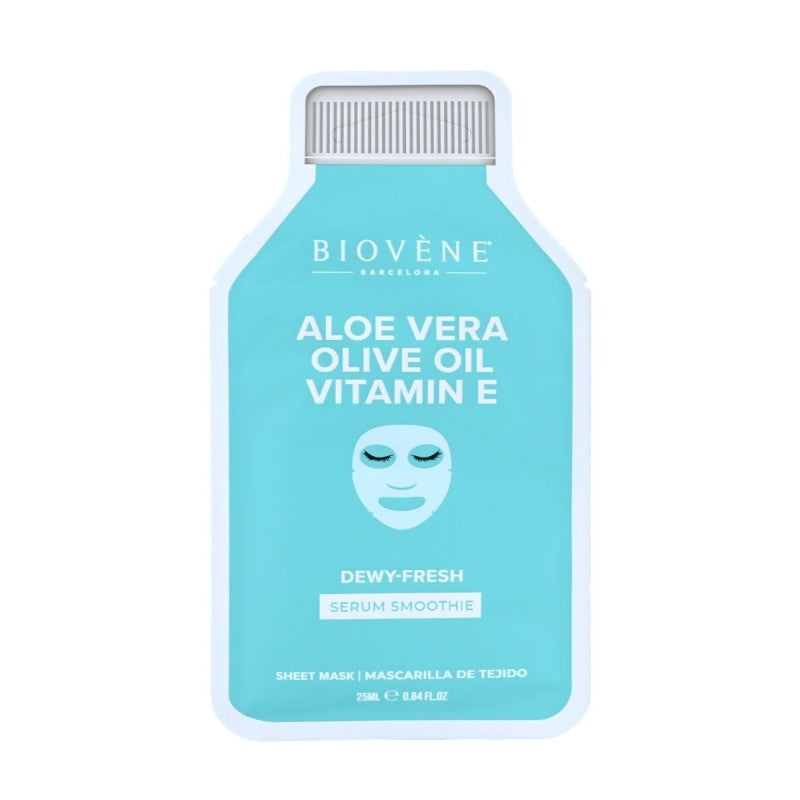 BIOVENE ALOE VERA OLIVE OIL & VITAMIN E DEWY-FRESH FACE MASK