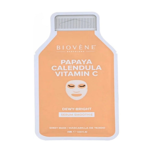 BIOVENE PAPAYA & VITAMIN C DEWY-BRIGHT FACE MASK
