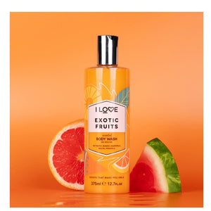 I LOVE SIGNATURE GLAZED EXOTIC FRUITS BODY WASH 360ML - Beauty Bar 