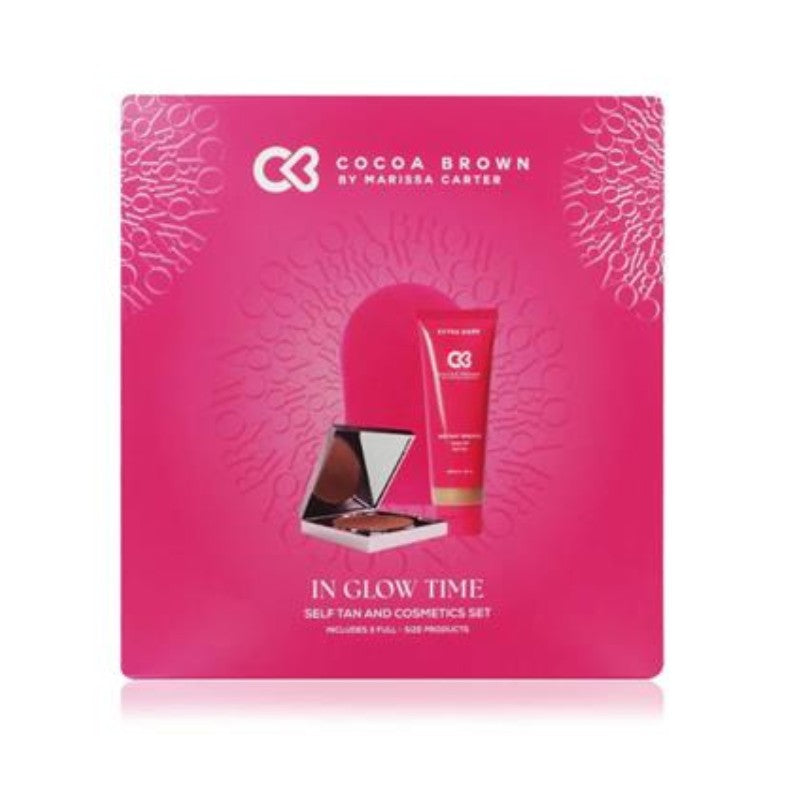 COCOA BROWN GLOW IN TIME SET - Beauty Bar 