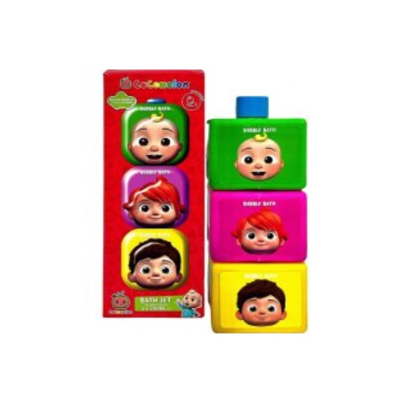 CORSAIR COCOMELON STACKABLE BUBBLE BATH CUBES 24 - Beauty Bar 