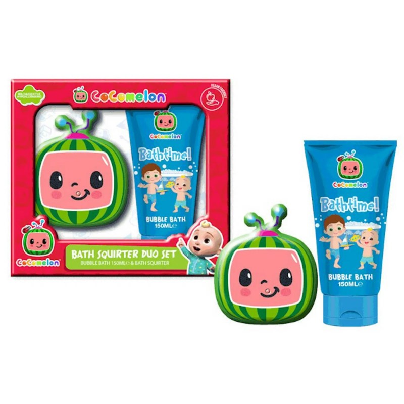CORSAIR COCOMELON 150ML BUBBLE BATH & BATH SQUIRTER 24