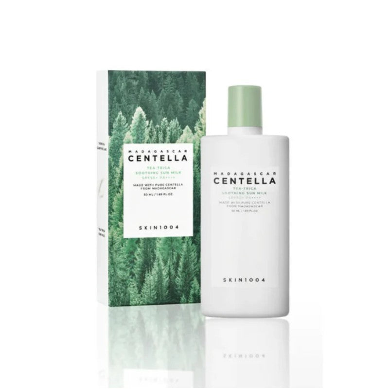 SKIN1004 TEA TRICA SOOTHING SUN MILK 50ML - Beauty Bar 