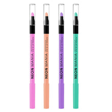 Load image into Gallery viewer, DERMACOL NEON MANIA WATERPROOF EYE &amp; LIP PENCIL AVAILABLE IN 4 SHADES
