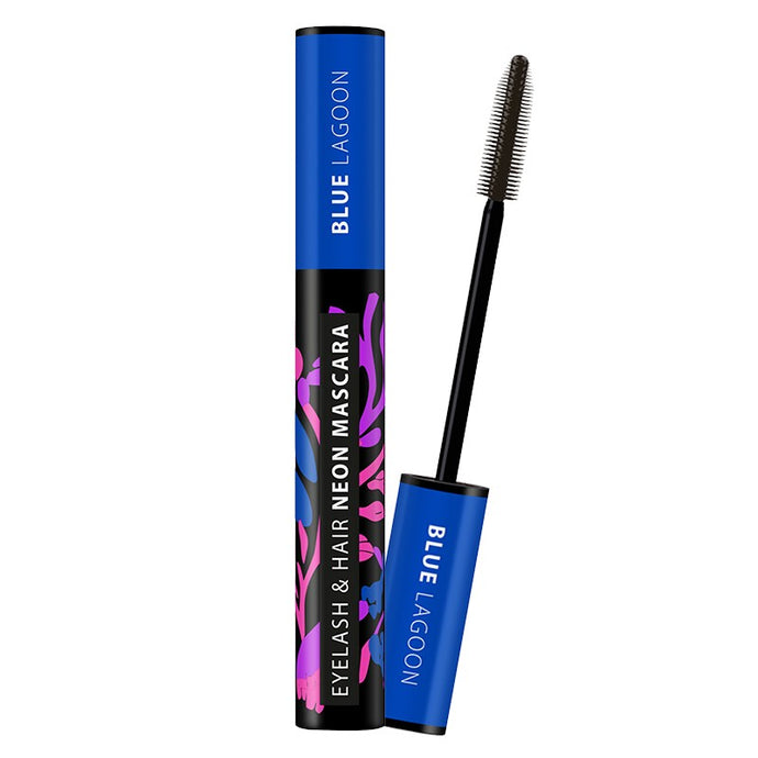 DERMACOL EYELASH & HAIR NEON MASCARA BLUE LAGOON - Beauty Bar 