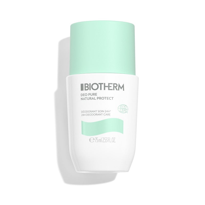BIOTHERM DEO PURE NATURAL PROTECT ROLL ON 75ML - Beauty Bar 