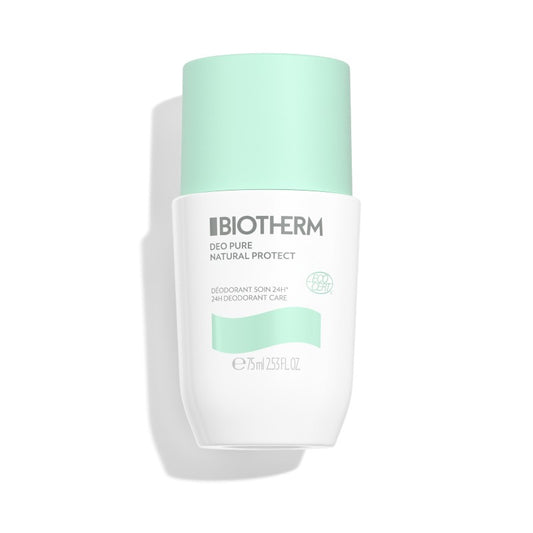 BIOTHERM DEO PURE NATURAL PROTECT ROLL ON 75ML - Beauty Bar 