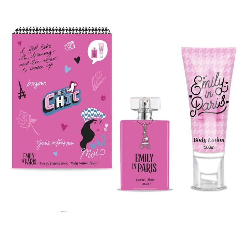 CORSAIR EMILY IN PARIS EDT 50ML & 100ML BODY LOTION 24