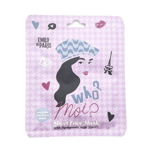 CORSAIR EMILY IN PARIS HYALURONIC ACID FACE MASK PINK 24 - Beauty Bar 